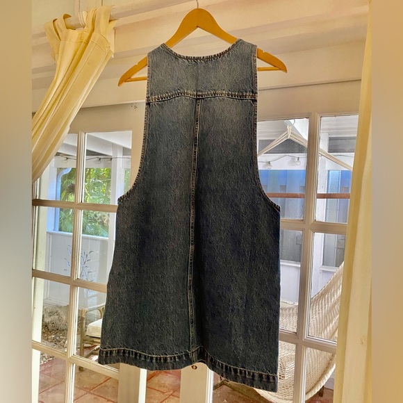 NWT Alex Mill Blue Denim Shift Dress - Picture 2 of 8